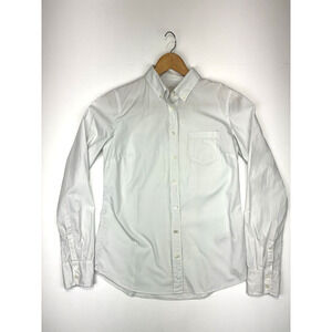 J.Crew Perfect Shirt Light Blue Preppy Button Up Size 4